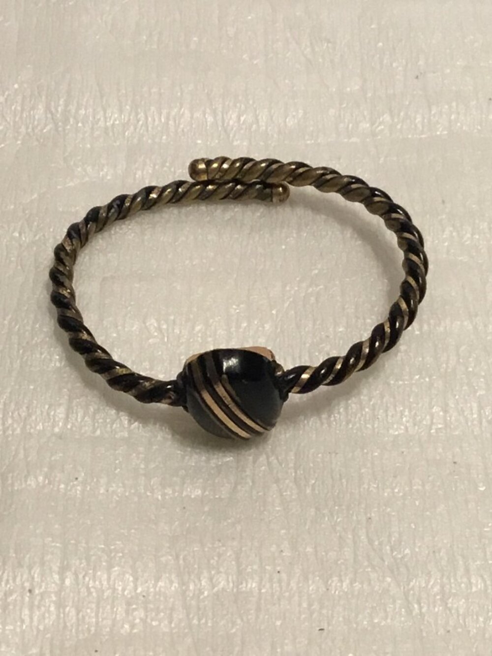Antique gold-filled bracelet June 10, 1884 post-Civil War